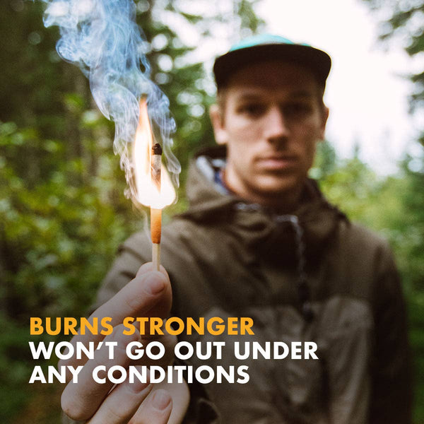 Stormproof Match Kit: Dark Green