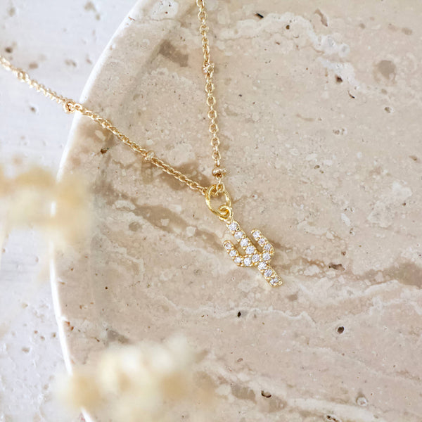 Mini Cactus Necklace