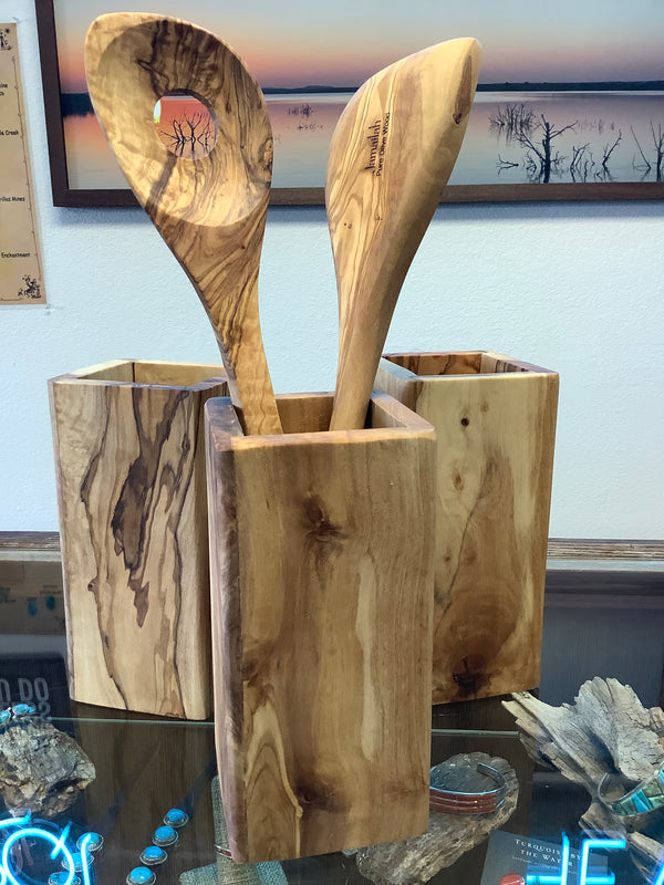 Pure Olive Wood Container