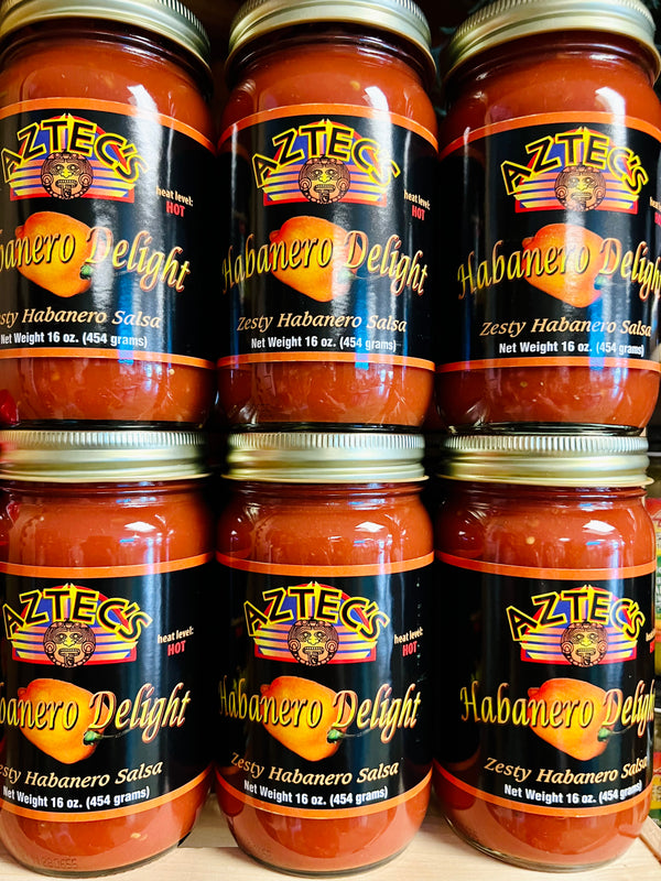 Aztec’s Habanero Delight - Authentic Mexican Salsa