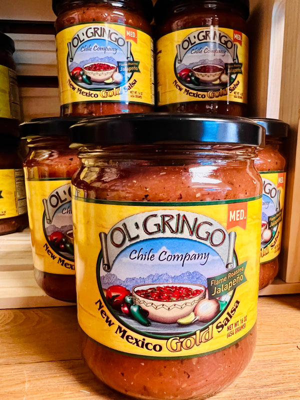 Ol’ Gringo Chile Co. - New Mexico Gold Salsa MEDIUM