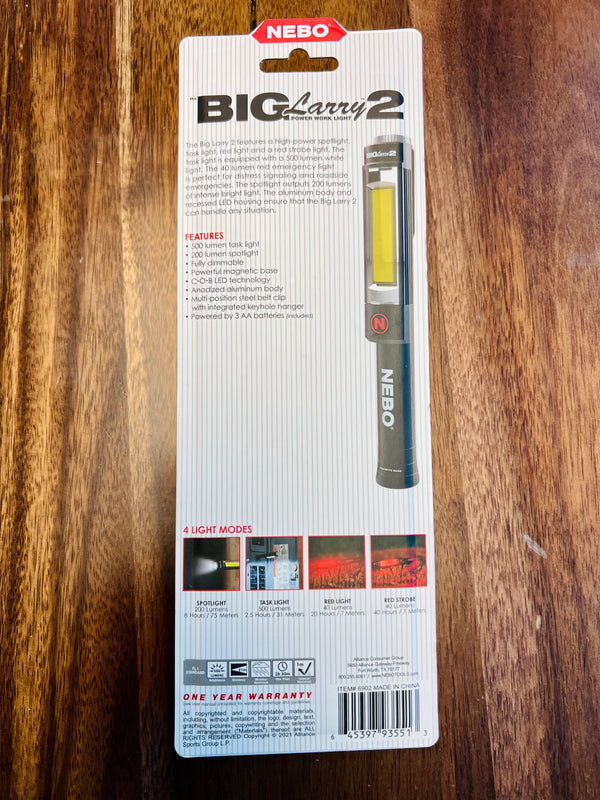 Nebo - Big Larry 2 Power Work Light