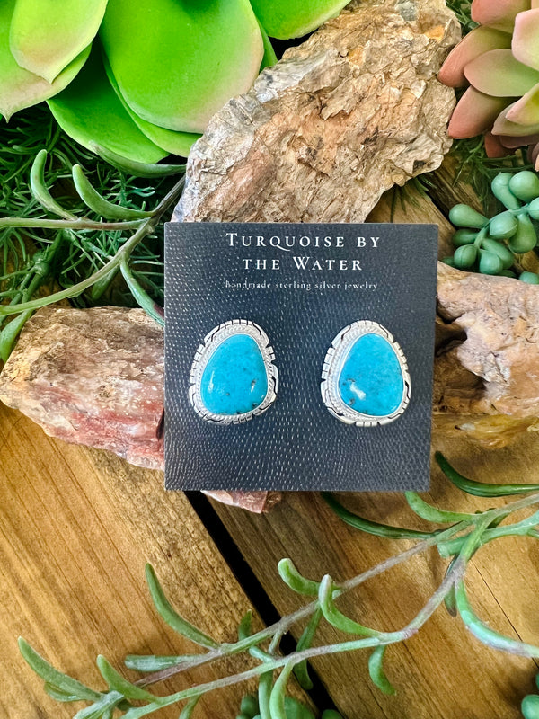 Sonoran Mnt. Turquoise Studs