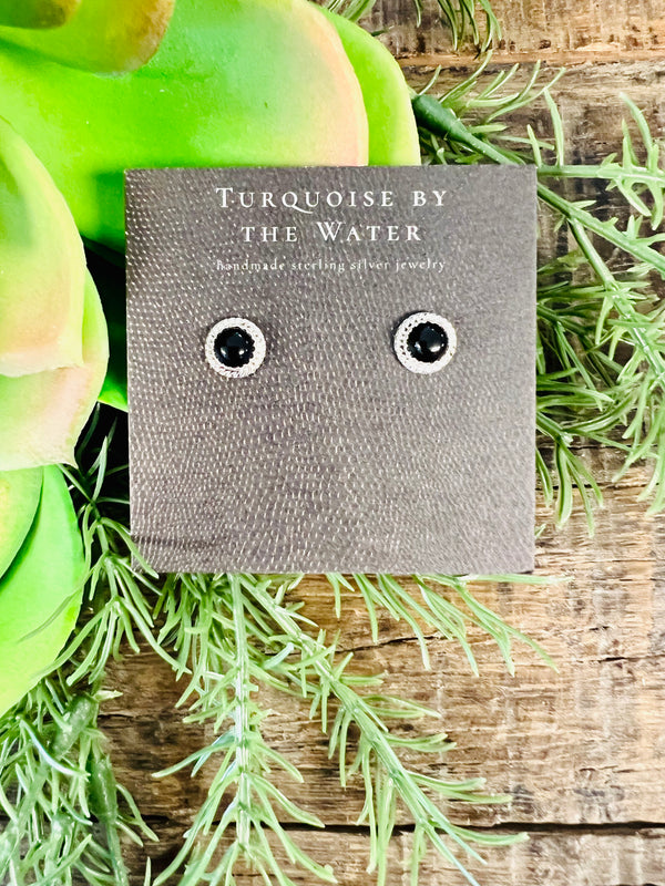 Black Onyx Studs