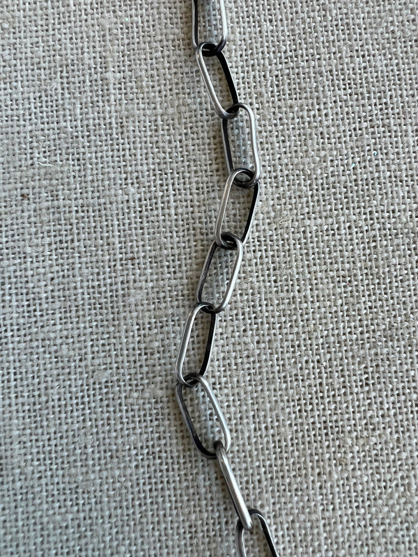 Navajo Sterling Silver Chain Necklace