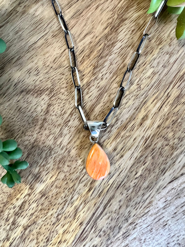 Burnt Orange Pendant