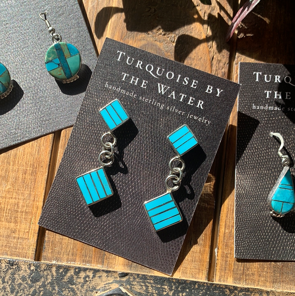 The Joanna Inlay Dangle Earrings