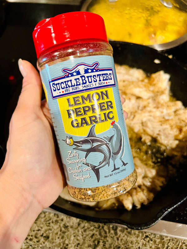 Suckle Busters Seasoning - Lemon Pepper Garlic