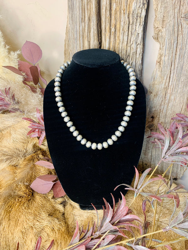 Authentic Navajo Pearls • 22inch Old Style