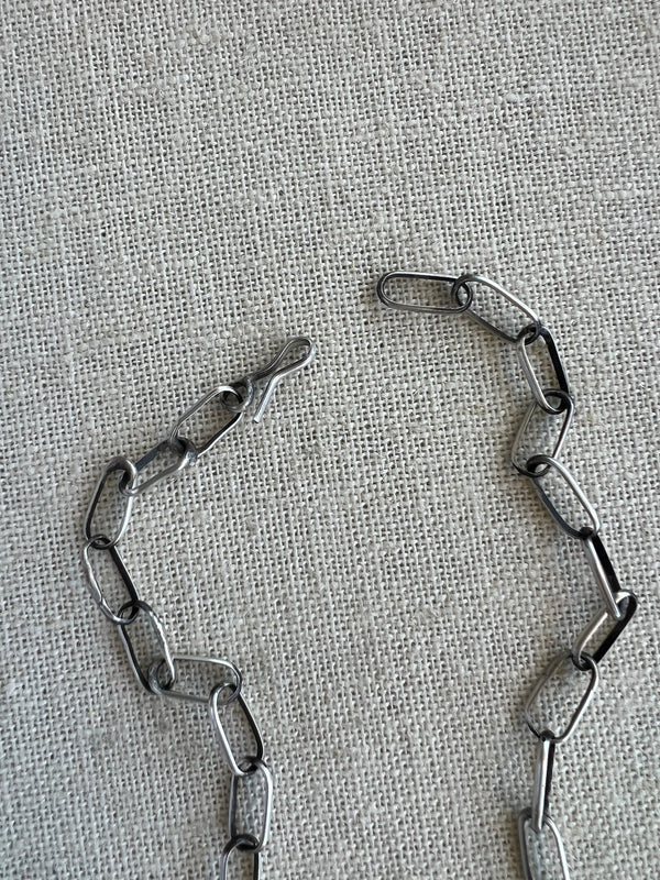 Navajo Sterling Silver Chain Necklace
