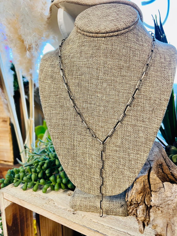 Sterling Silver Handmade Navajo 24” Chain