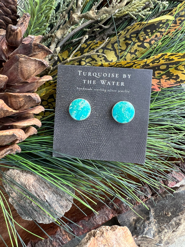 Keep it Classy - Kingman Turquoise Studs