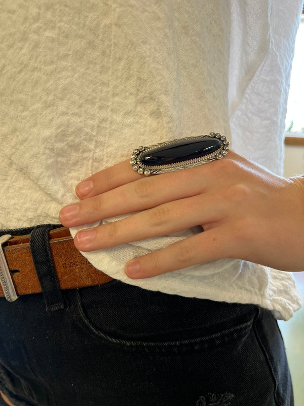 The Black Tie Ring