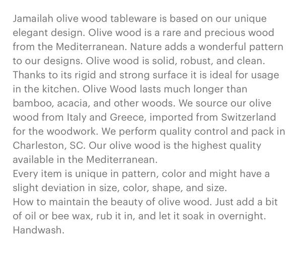 Pure Olive Wood Bowl - Mini
