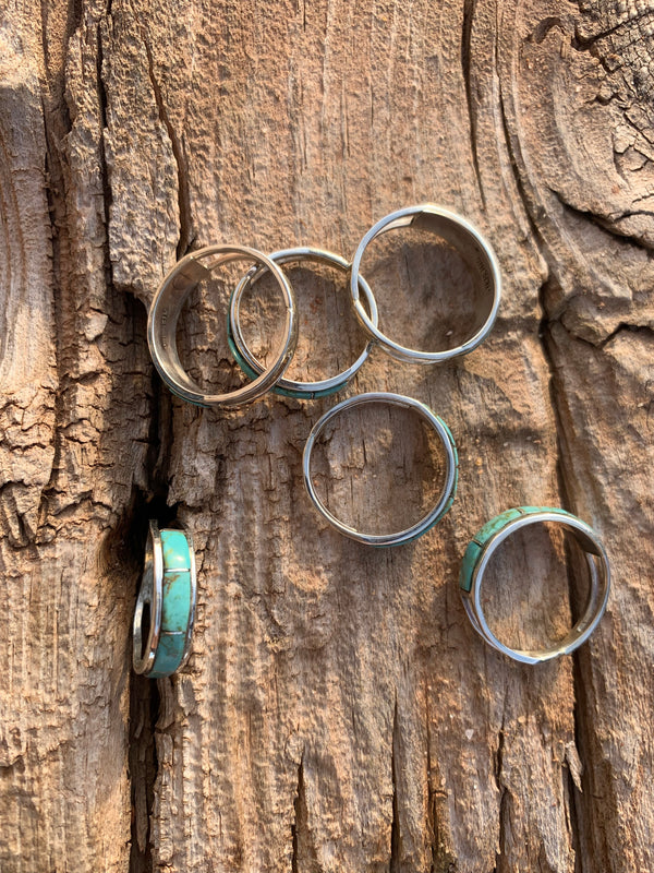 Simple Stacking Turquoise Ring