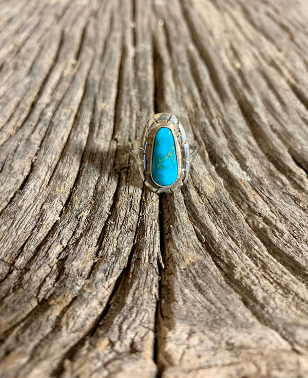 Turquoise Water Ring • Size 6