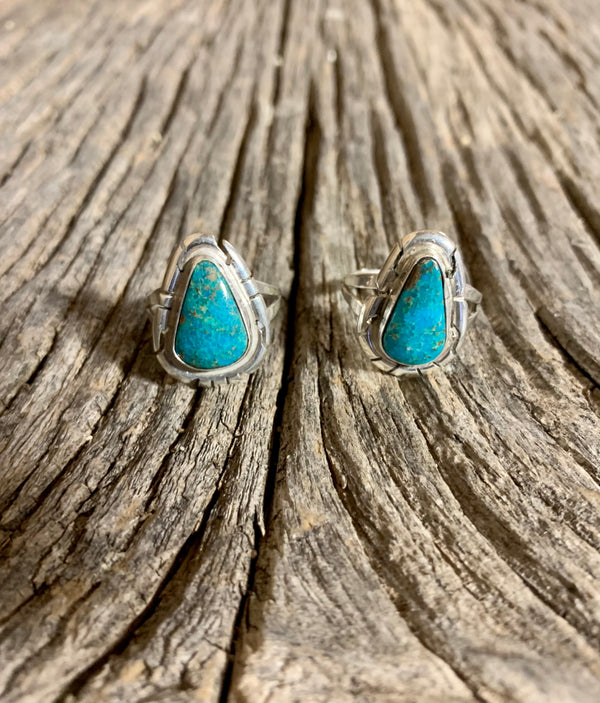 Turquoise Water Ring • Size 8