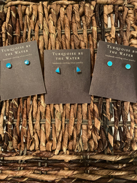 Turquoise Stud Post Earrings
