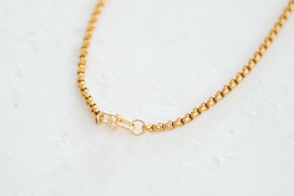 Walker Necklace: 16" 4mm chain