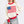 4TH OF JULY AMERICAN FLAG SWEATER TOP : RED COMBO / S