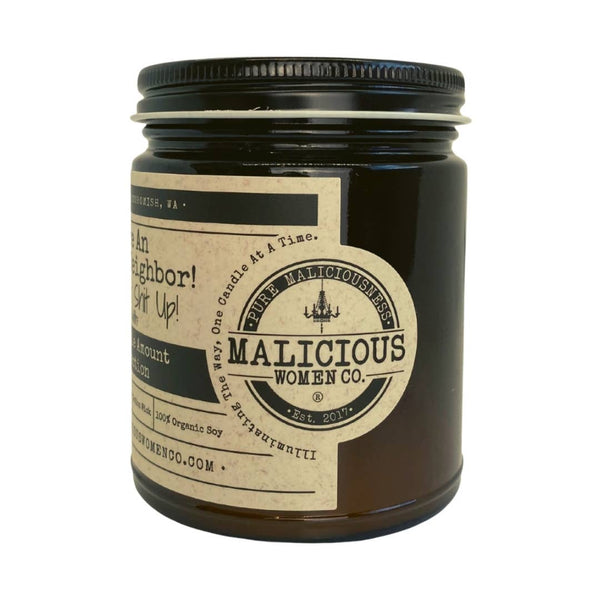 Soy Candle - You're an Awesome Neighbor! Scent: Sugared Pine