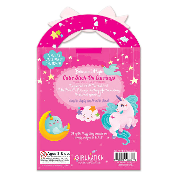 GIRL NATION - Cutie Stick-On Earrings | Believe in Magic