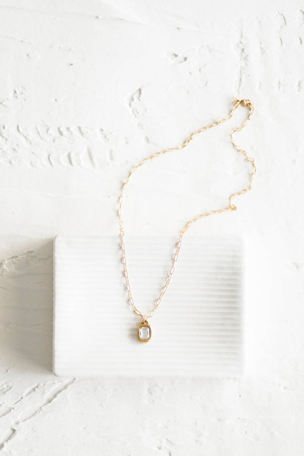 Cove Necklace: Gold