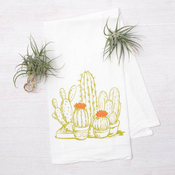 Cactus Tea Towel