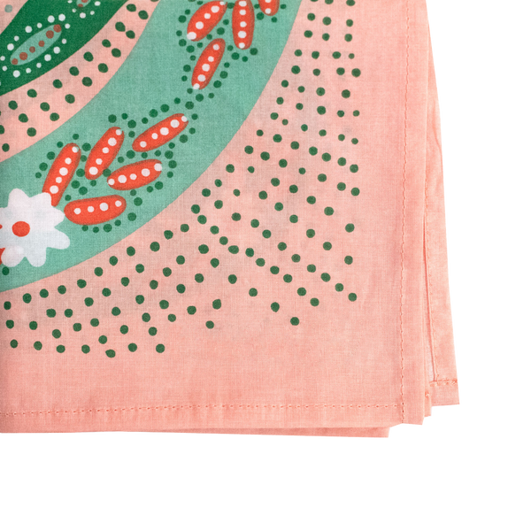 Bandanna - No. 069 Snakes Pink