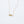 Cowboy hat necklace: Gold