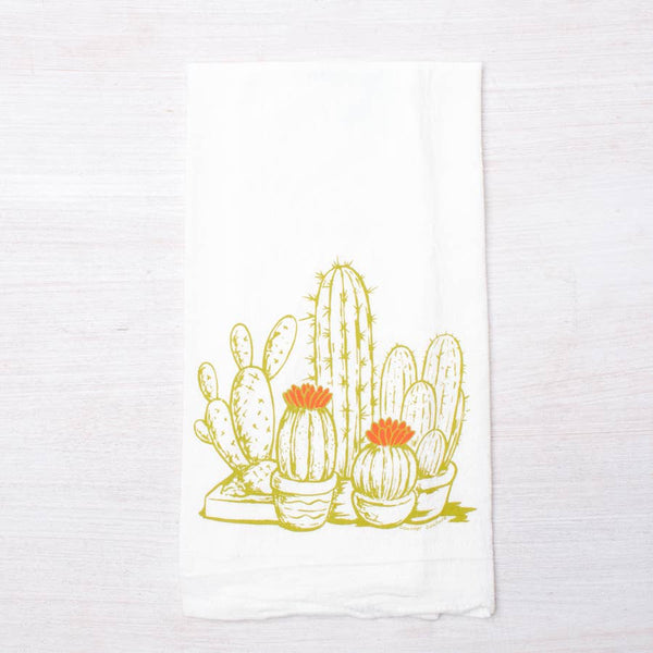 Cactus Tea Towel