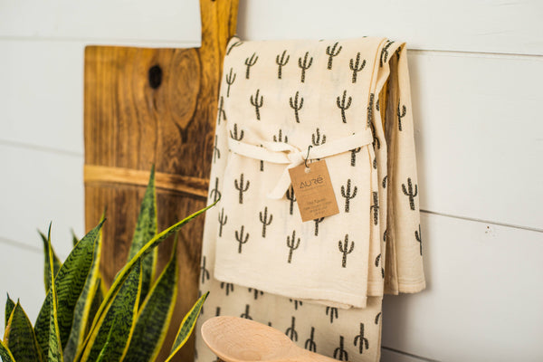 Tea Towel - Cotton Saguaro Eco-Friendly, Flour Sack
