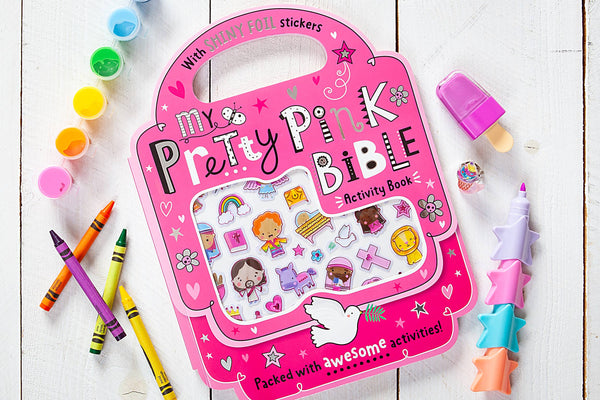 My Pretty Pink Bible Activity Book (Ages 3+, Summer Reading)