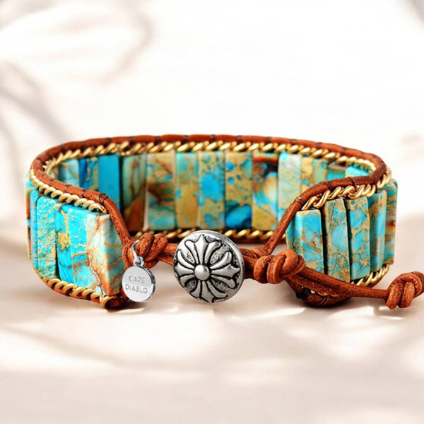Turquoise Jasper Energy Bracelet