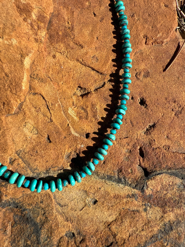 Turquoise Pebble 20-inch Necklace