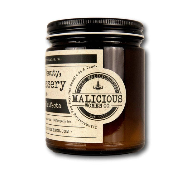 Soy Candle - Brains, Beauty, & Badassery - Scent: Cabernet All Day
