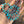 Kingman Turquoise Chunk Necklace - 20inch / Handstrung