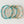 Chelsea Bracelets, Turquoise: Turquoise with Gold