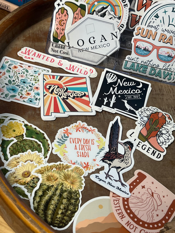 Stickers at Turquoise by the Water