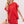 Red Mineral Washed Top and Shorts Set