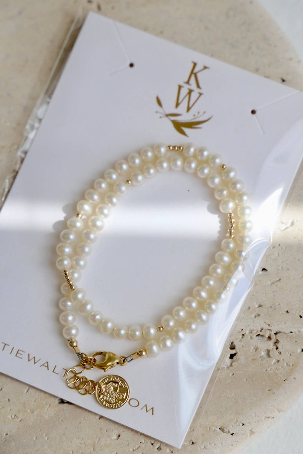 PEARL NECKLACE / Double