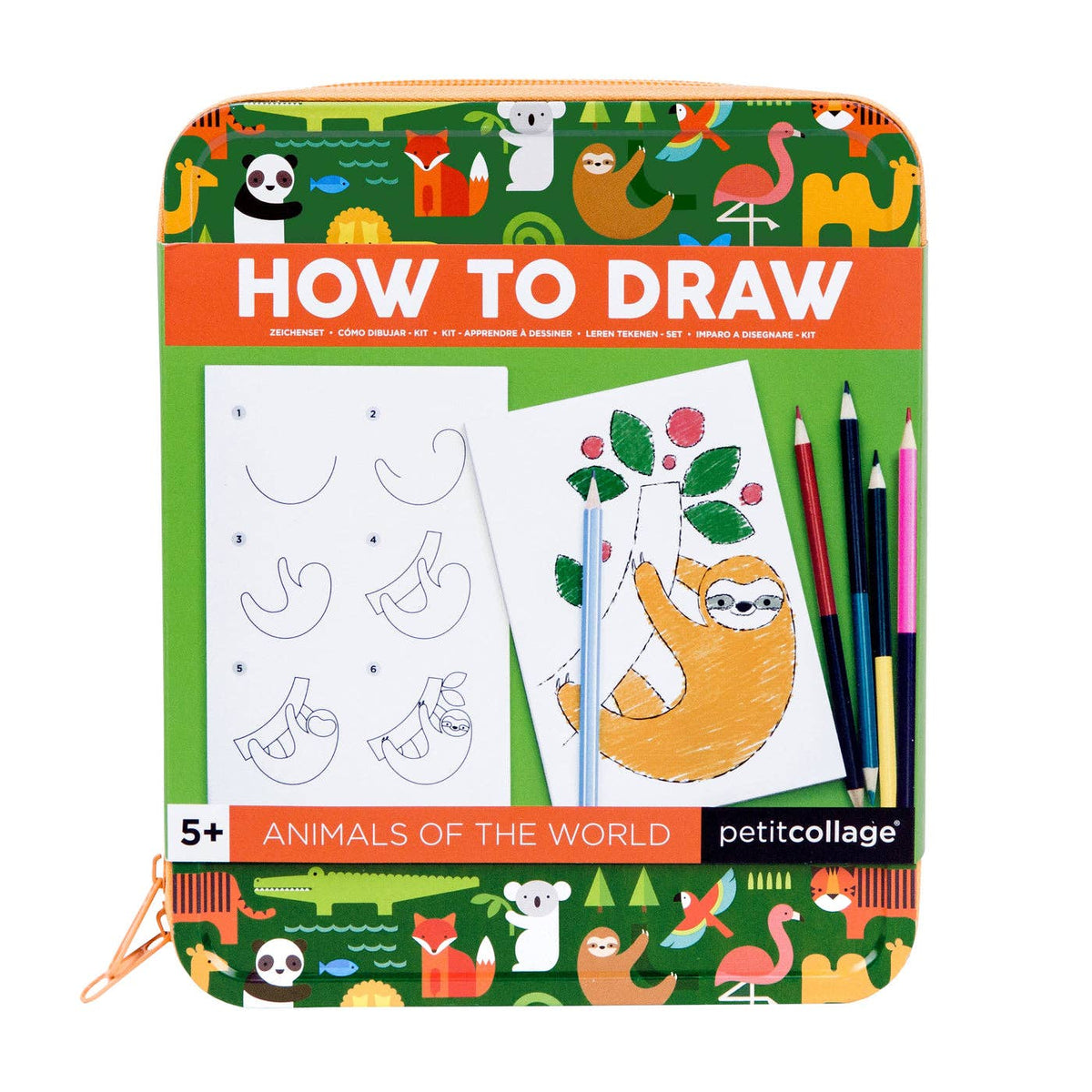 How To Draw Animals of The World – Turquoise By The Water