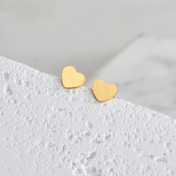 Heart Earrings - Waterproof