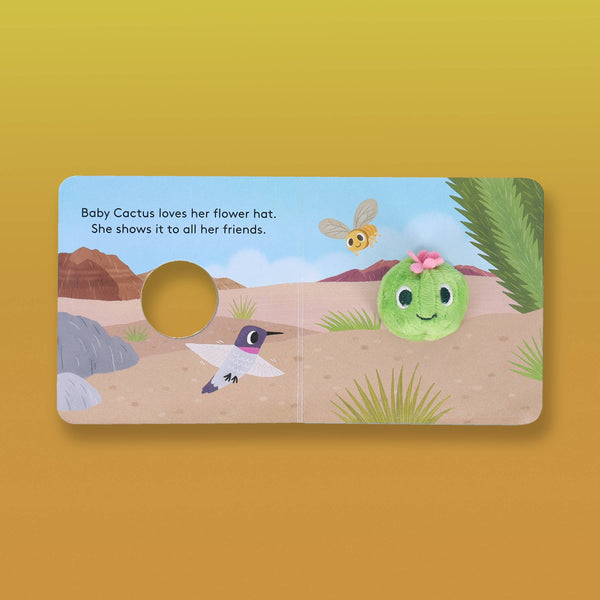Baby Cactus: Finger Puppet Book