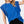 SHORT SLEEVE TOP - MINERAL WASHED TRIM : ROYAL BLUE Contemporary
