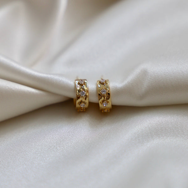 STAR CZ HOOPS
