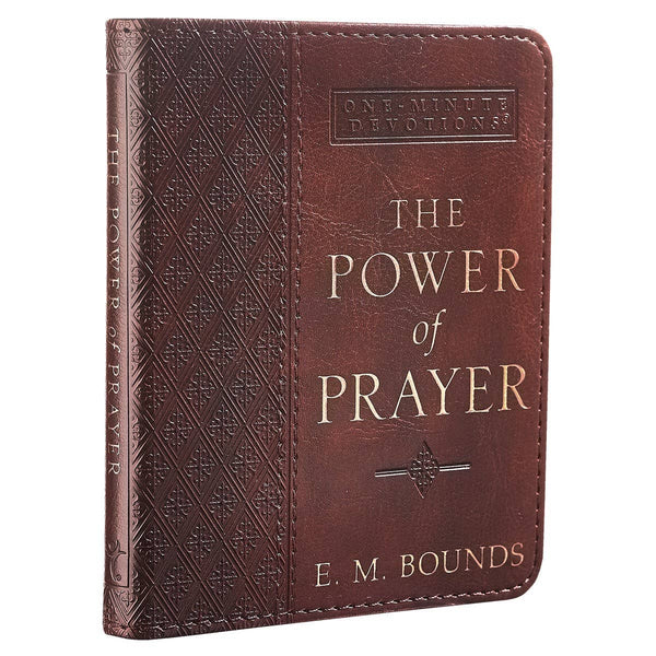 One-Minute Devotions The Power of Prayer Faux Leather