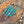 Turquoise & Multi-Stone Leather Bracelet