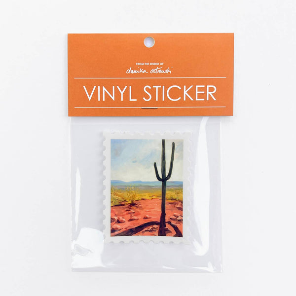 Saguaro Cactus Sticker: Sticker Only