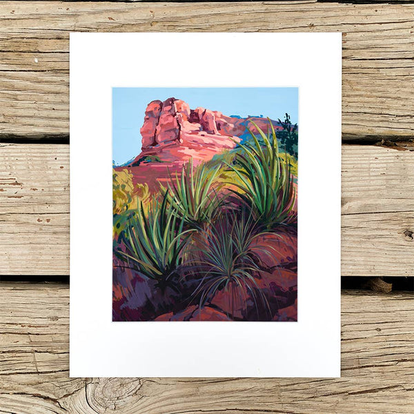 Sedona Art Print: 11"x14" (matted to 16"x20")